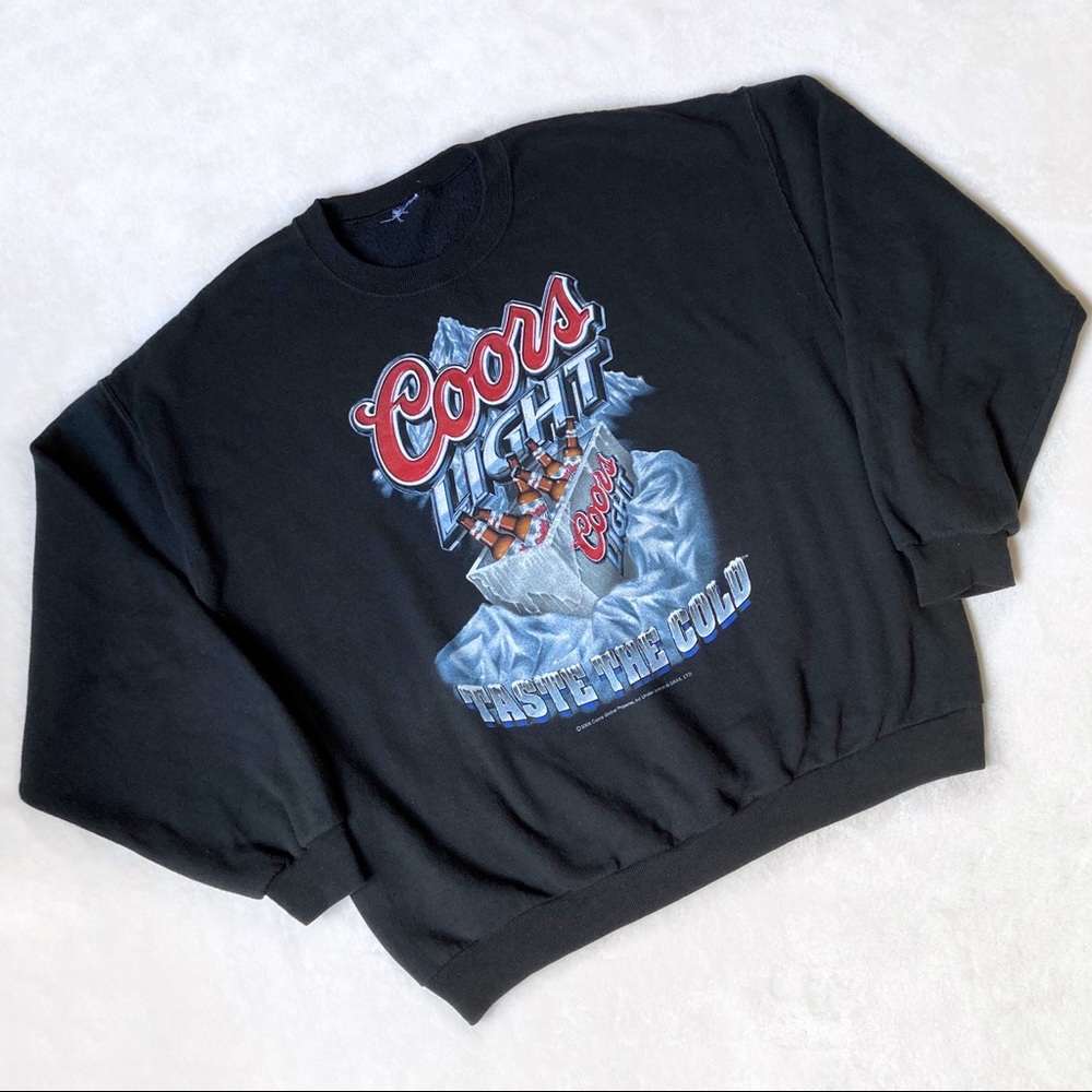 2005 Coors Light Cooler Pullover Sweatshirt